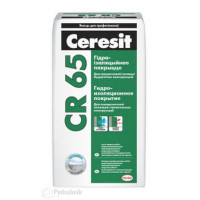 Смесь гидроизоляционная Церезит CR-65 (Ceresit CR-65) 25 кг Смесь гидроизоляционная Церезит CR-65 (Ceresit CR-65) 25 кг