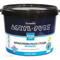 Шпаклівка пастоподібна Сніжка Акрил-Путц (Sniezka Acryl-Putz) 27 кг Шпаклівка пастоподібна Сніжка Акрил-Путц (Sniezka Acryl-Putz) 27 кг