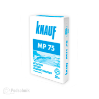 Штукатурка гипсовая Кнауф МП-75 (Knauf MP-75) 30 кг Штукатурка гипсовая Кнауф МП-75 (Knauf MP-75) 30 кг