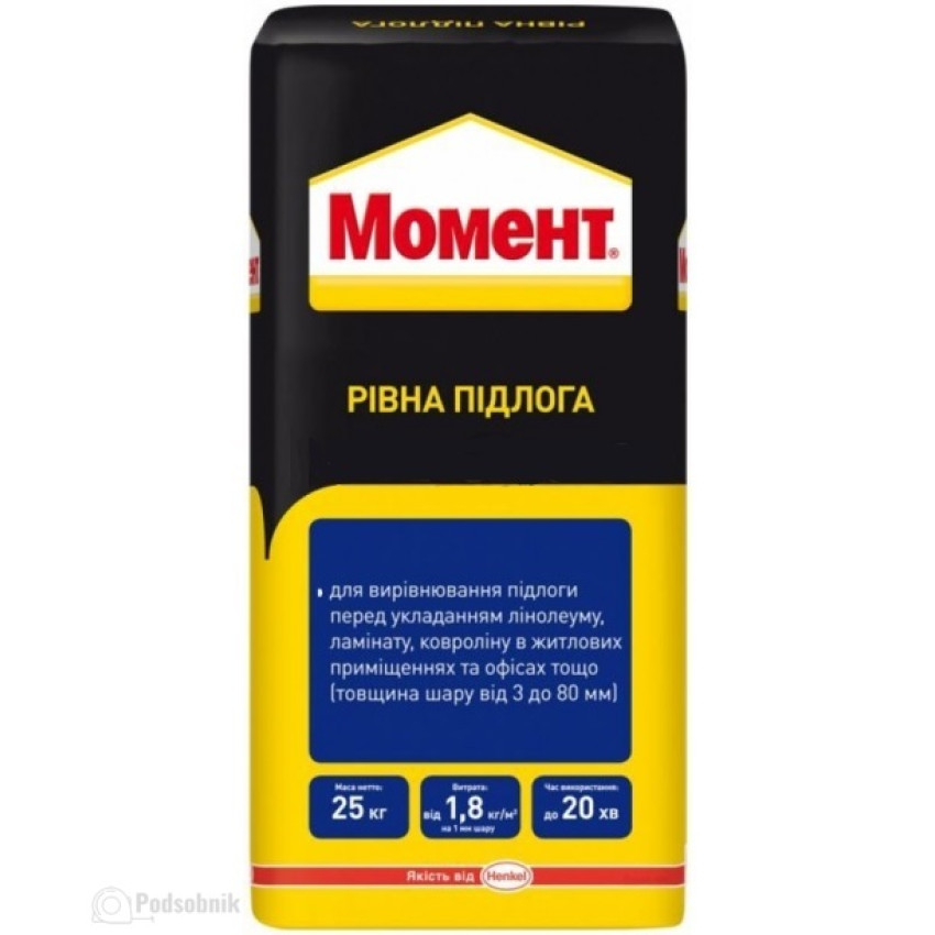 Смесь самовыравнивающаяся Момент 