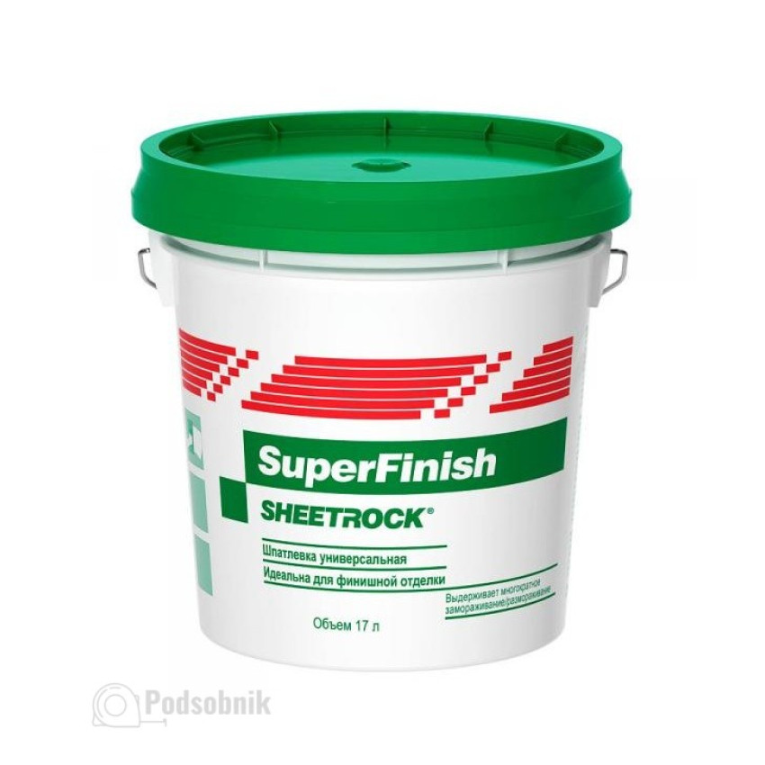 Шпаклёвка пастообразная Кнауф Шитрок (Knauf Sheetrock) 28 кг Шпаклёвка пастообразная Кнауф Шитрок (Knauf Sheetrock) 28 кг