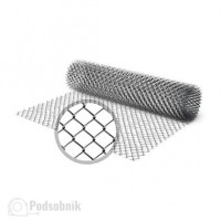 Сетка рабица оцинкованная 50х50 мм (d=1,6 мм)